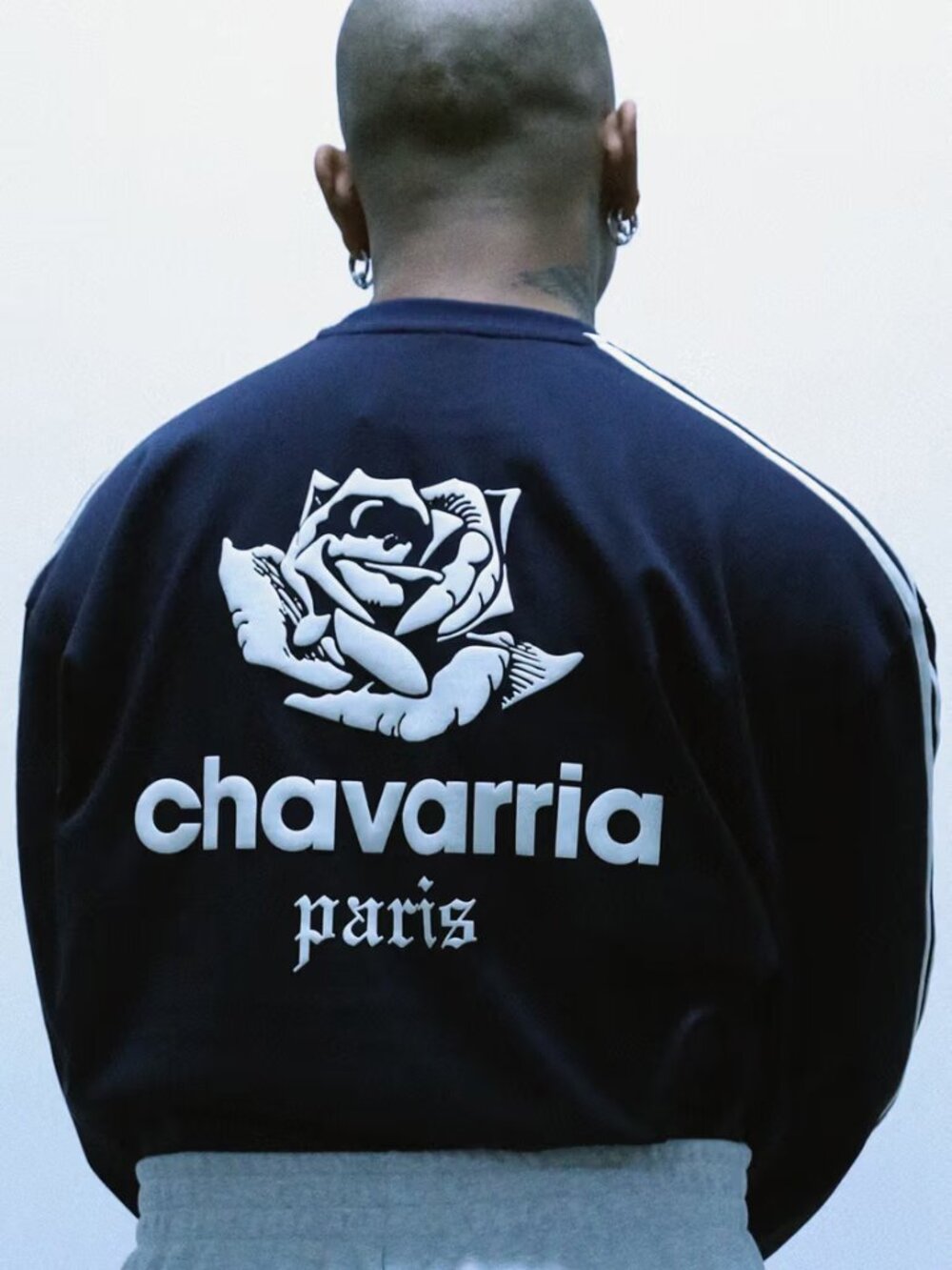 Adidas x Willy Chavarria Paris Merch Long Sleeve Tee – Medium (Oversized)